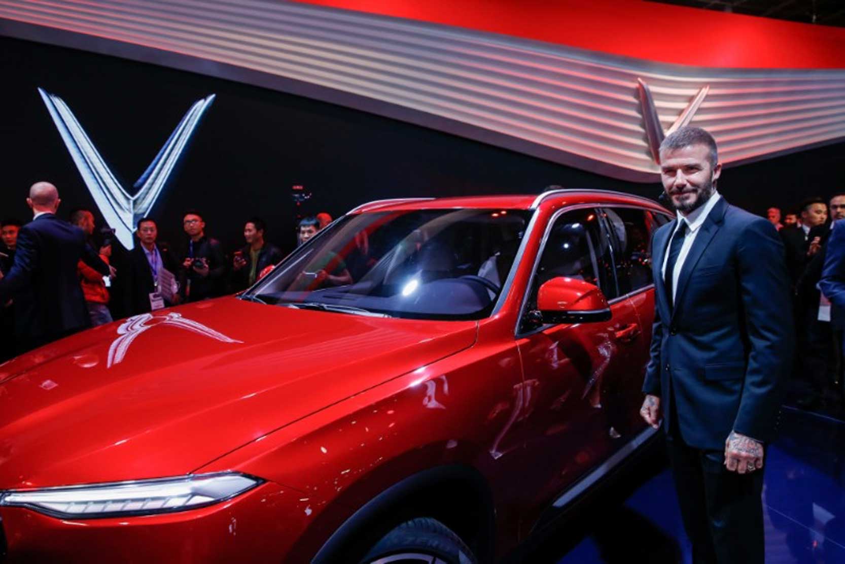 Image principale de l'actu: David beckham lance la marque automobile vietnamienne vinfast 