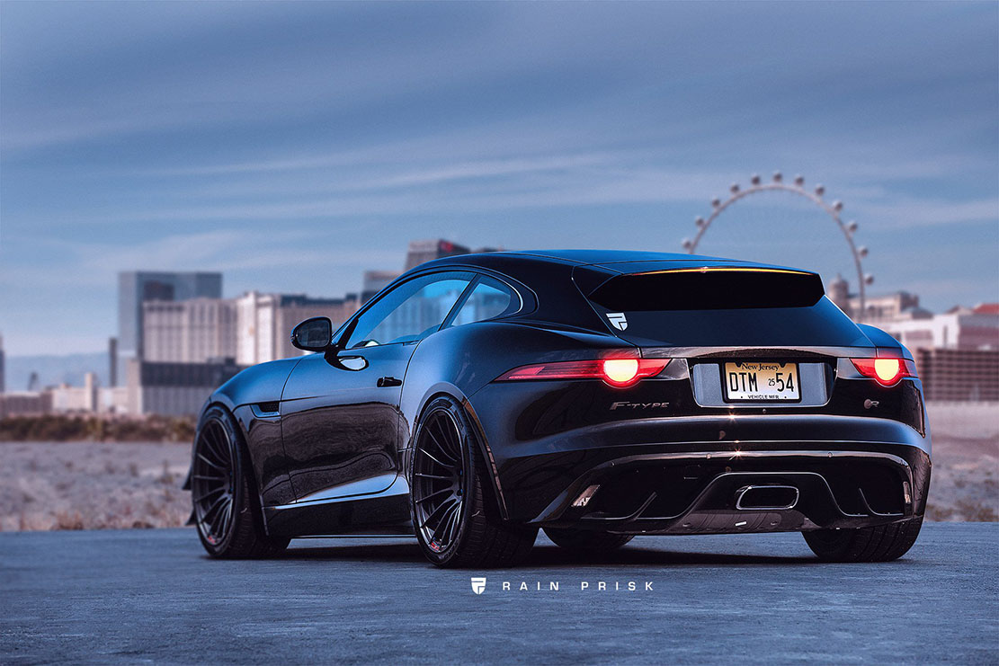 Image principale de l'actu: Jaguar F-Type SVR shooting brake : la F-Type ultime !