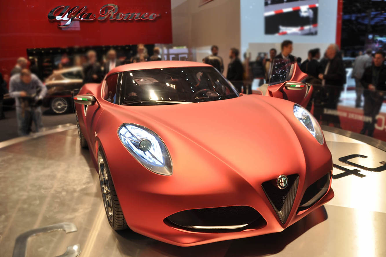 Image principale de l'actu: Lalfa romeo 4c le plus beau des concept car 