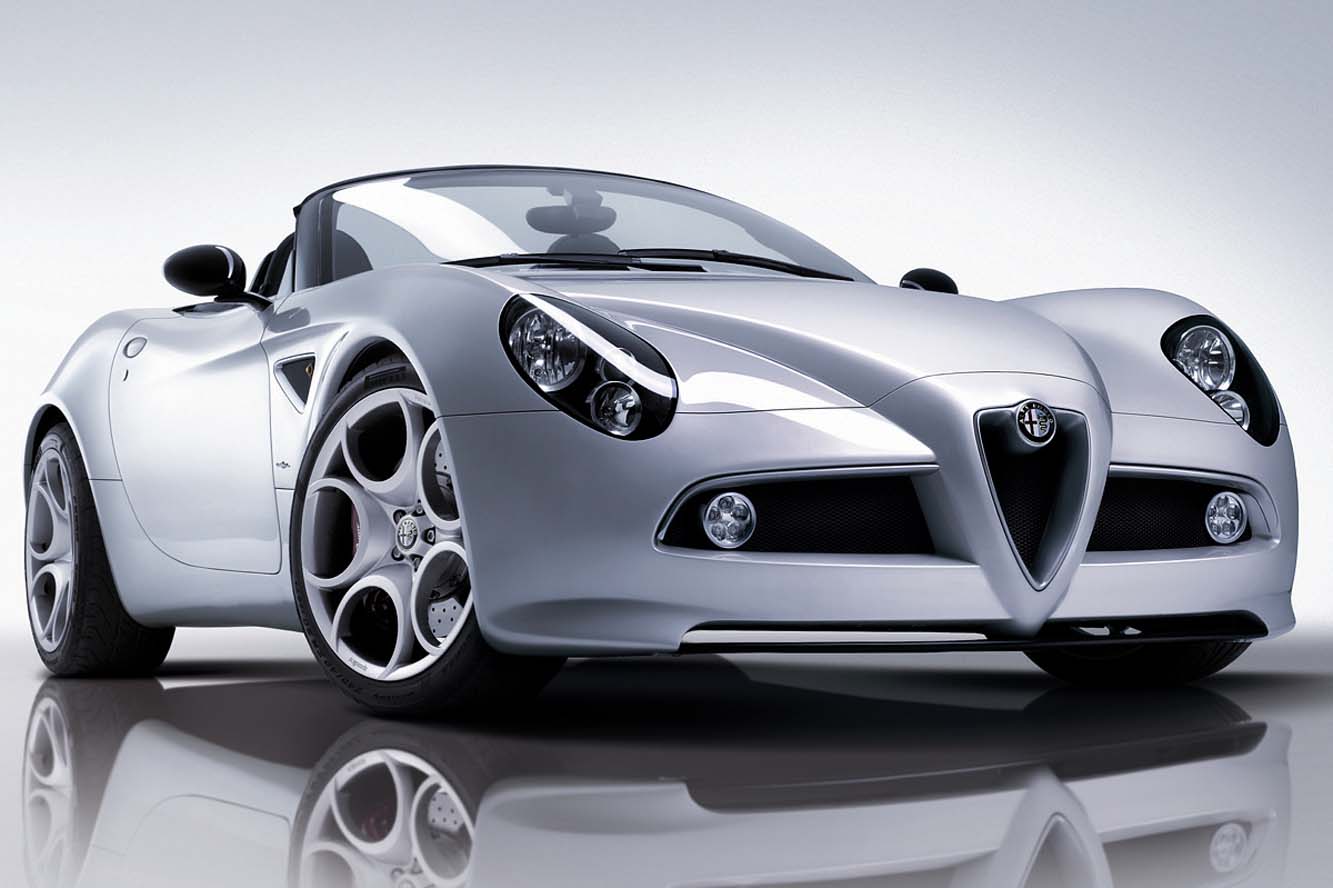 Image principale de l'actu: Nouvelles photos alfa romeo 8c spider 