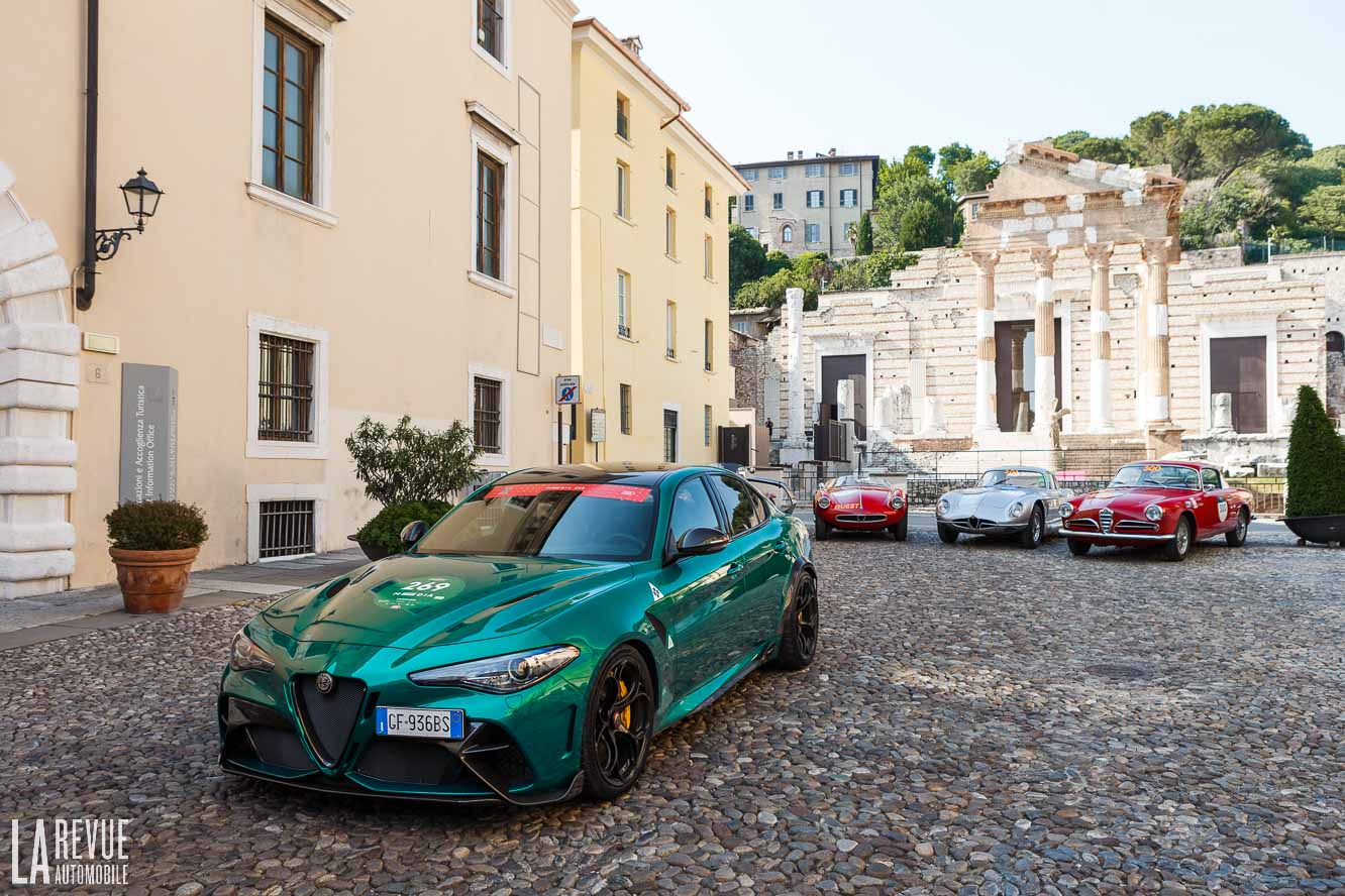 Alfa Romeo Giulia GTA : essai aux 1000 Miglia