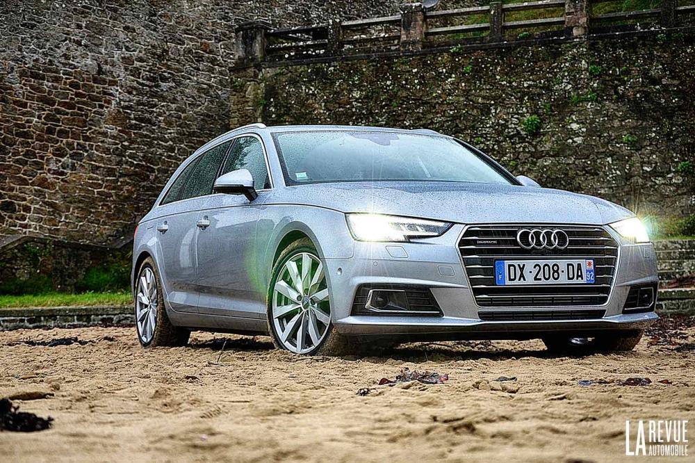 Image principale de l'actu: Essai Audi A4 avant TDI : sans les mains ou presque