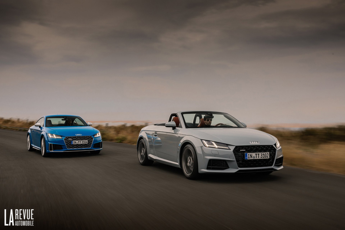 Image principale de l'actu: Audi TT restylé : un style plus sportif et un hommage pour les 20 ans du modèle