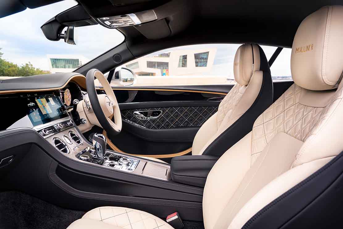 Bentley Continental GT Mulliner : l'artisanat est à la fête