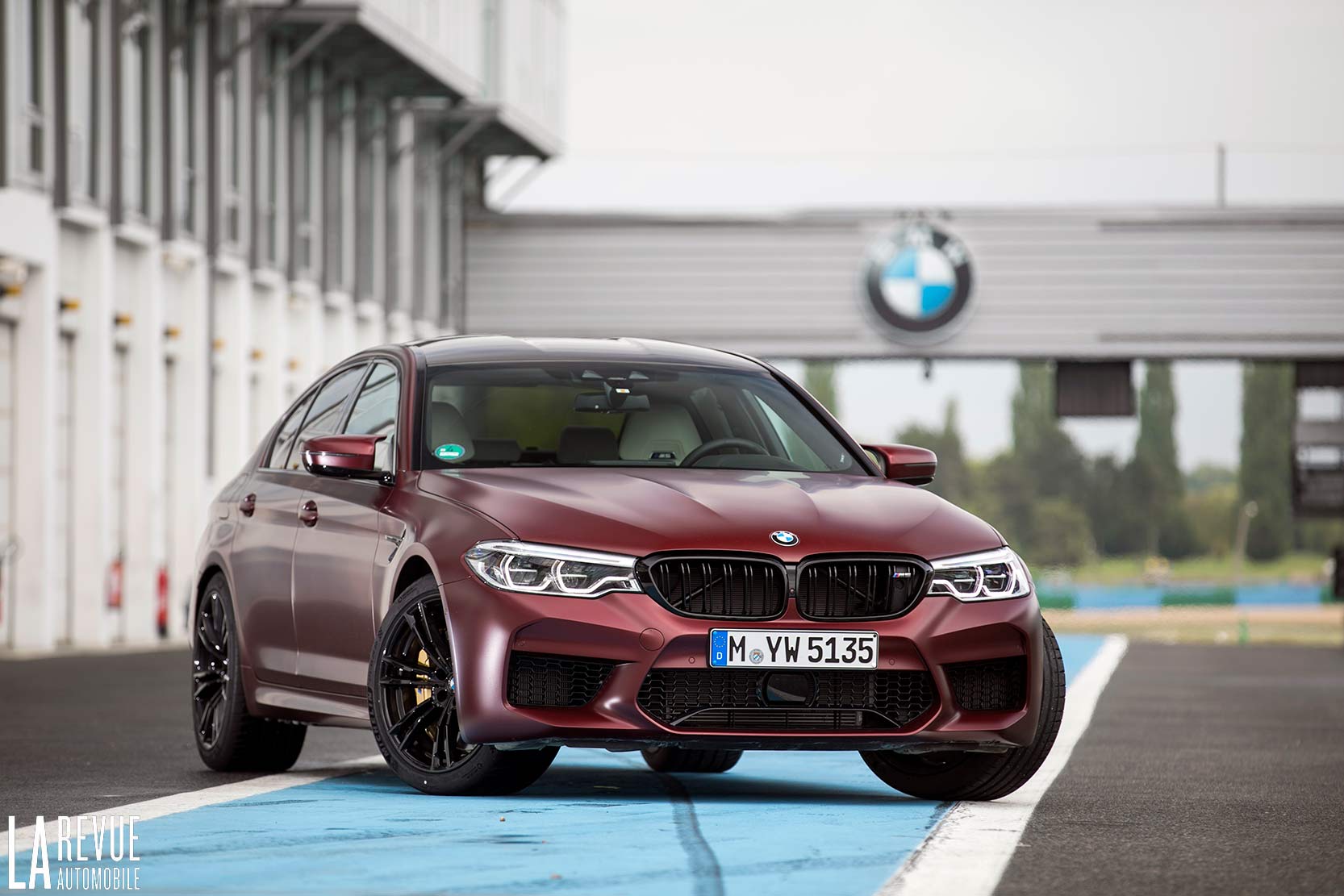 Image principale de l'actu: Essai bmw m5 f90 cours de balistique 