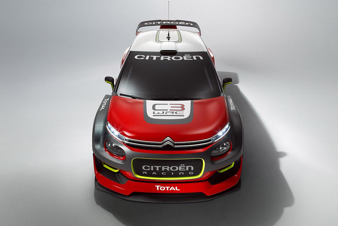 Image principale de l'actu: La citroen c3 wrc montre le bout de son capot 