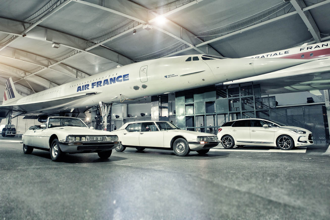 Image principale de l'actu: La citroen ds5 et le concorde 