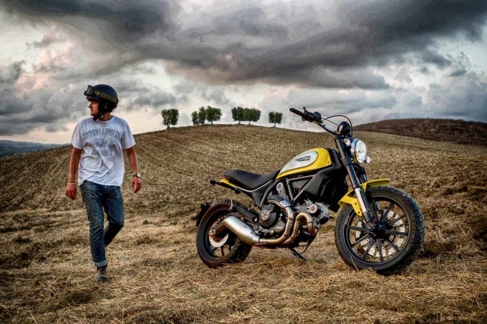 Image principale de l'actu: Ducati scrambler le retour aux sources 