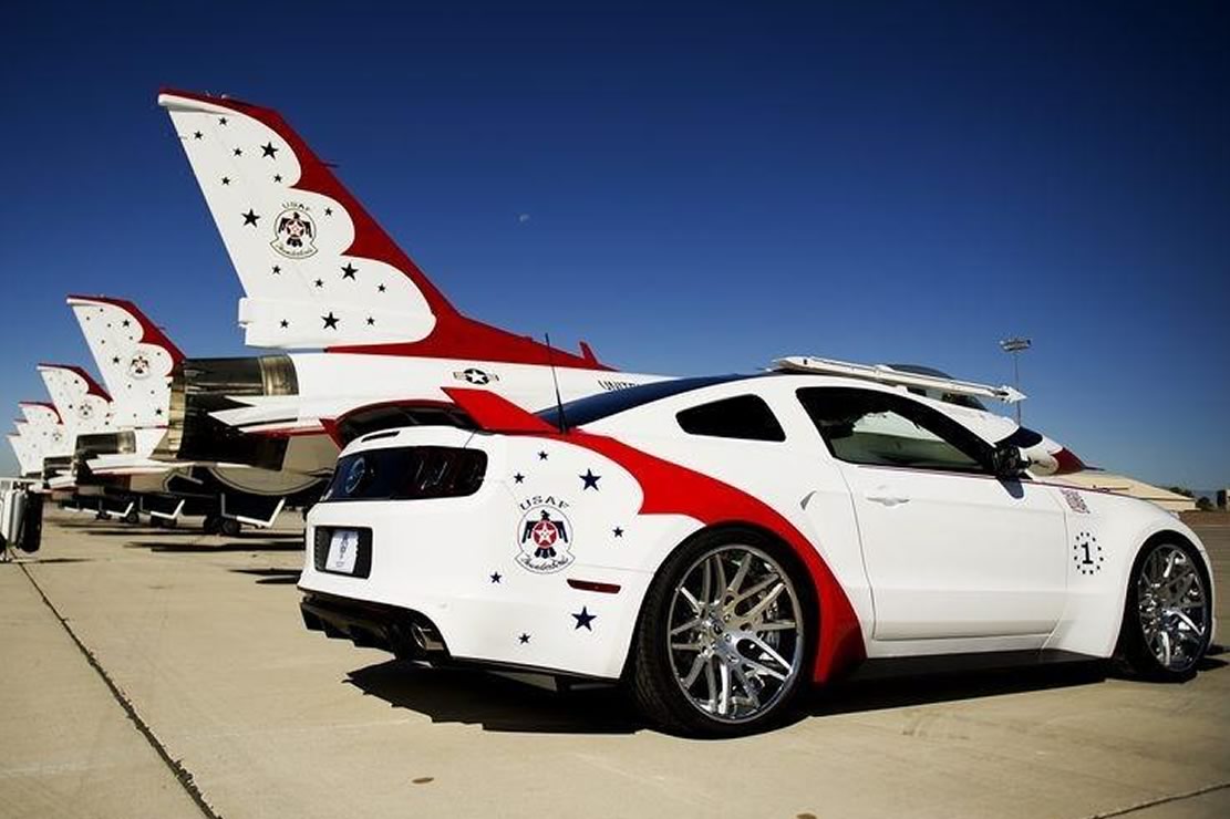 Image principale de l'actu: Album ford mustang us air force 