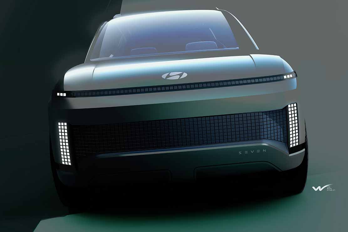 Hyundai Seven concept, la future Ioniq 7 c'est elle !