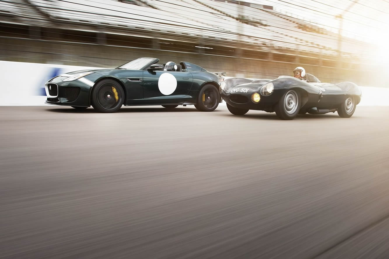 Image principale de l'actu: La jaguar f type project 7 va se degourdir les bielles a le mans classic 