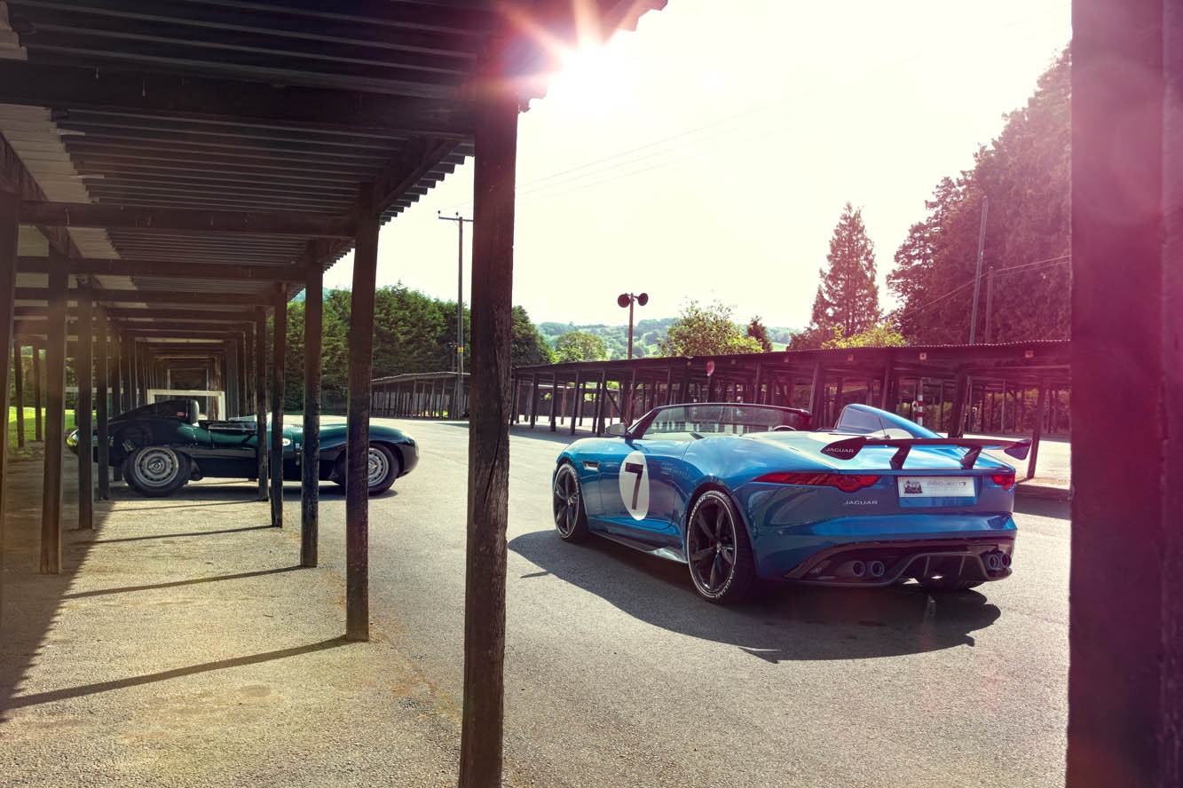 Image principale de l'actu: Avec project 7 jaguar aussi sera a goodwood 