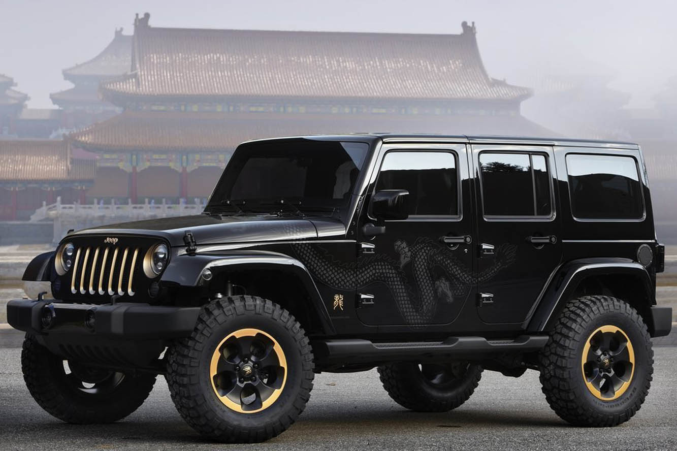 Image principale de l'actu: Images jeep wrangler dragon concept 