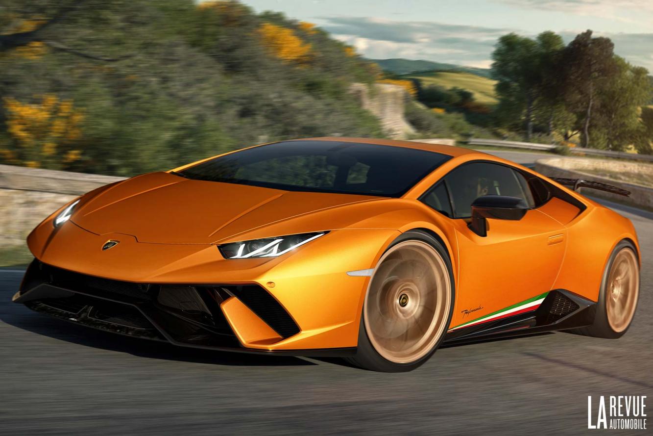 Image principale de l'actu: Quatre roues directrices pour la prochaine lamborghini huracan 