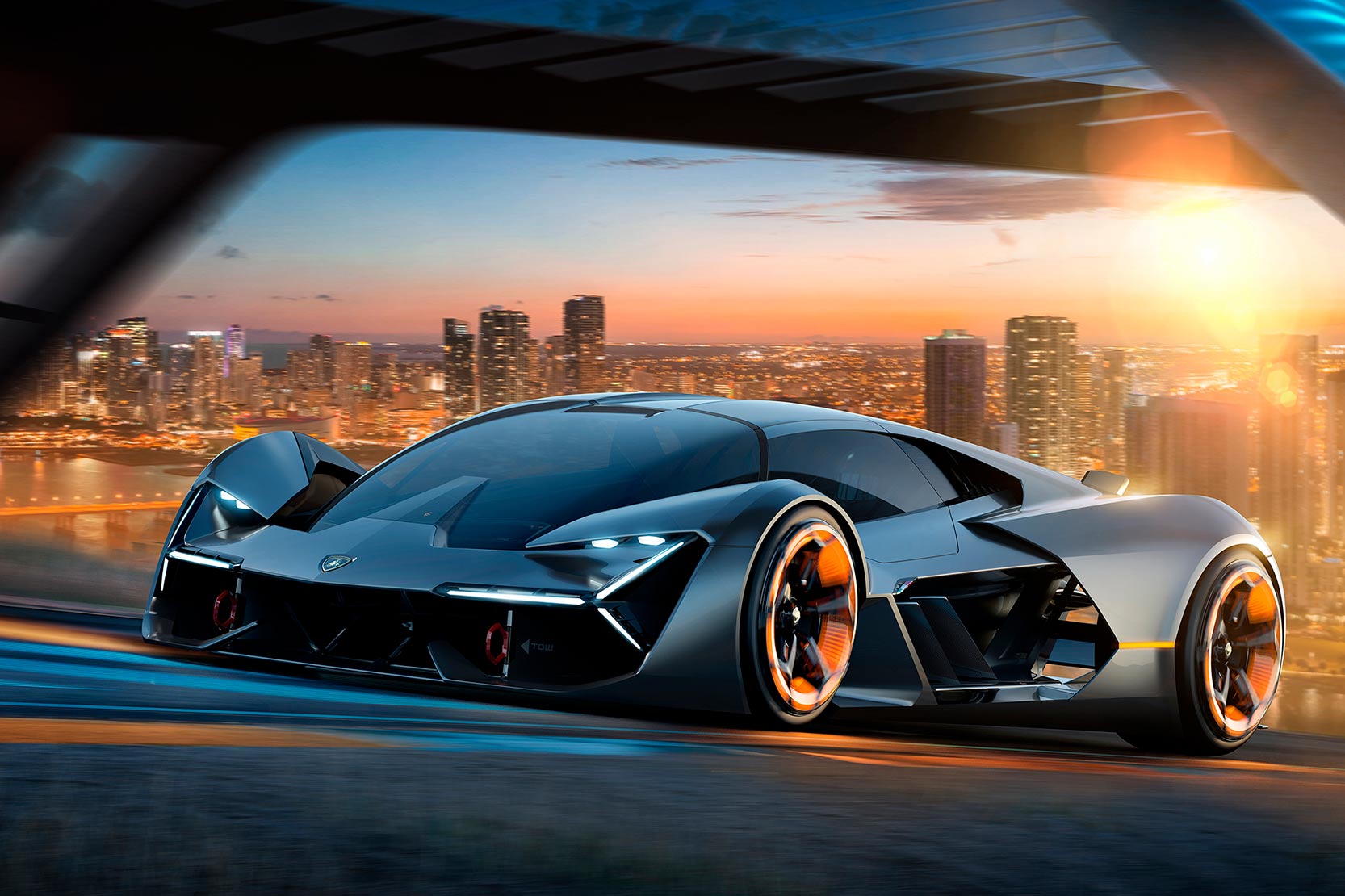 Image principale de l'actu: Lamborghini terzo millennio le futur en ligne de mire 