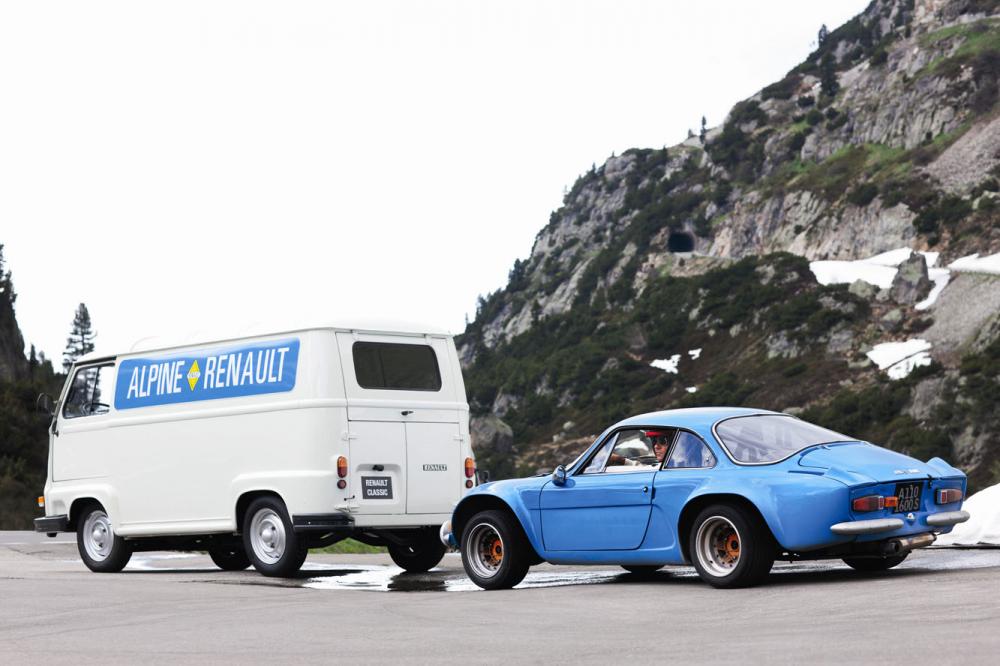 Image principale de l'actu: La nouvelle renault alpine a110 dans les alpes 