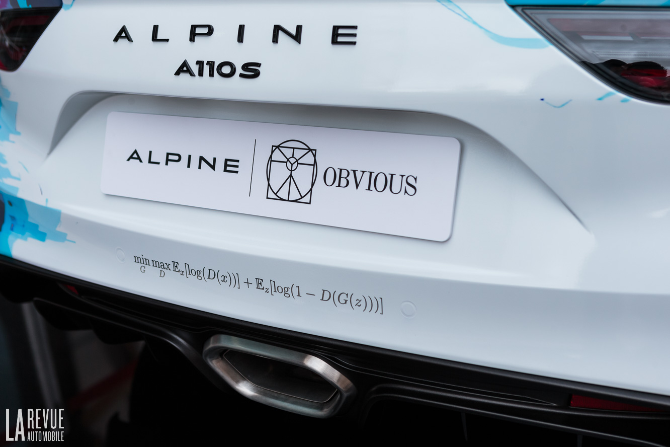 Alpine A110S Sastruga avec Obvious