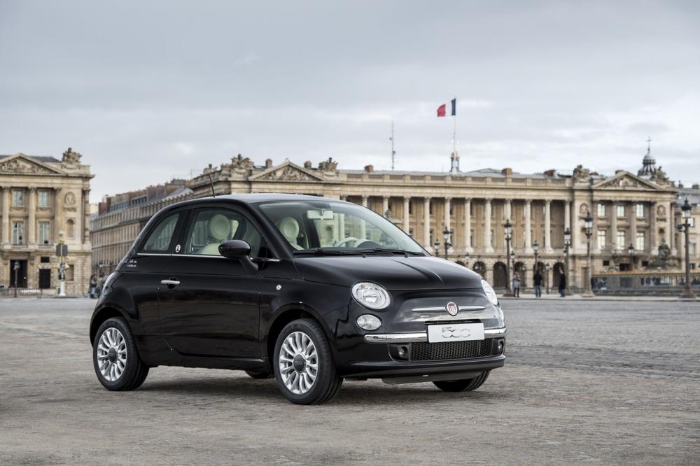 Image principale de l'actu: Serie speciale fiat 500 la petite robe noire by guerlain 