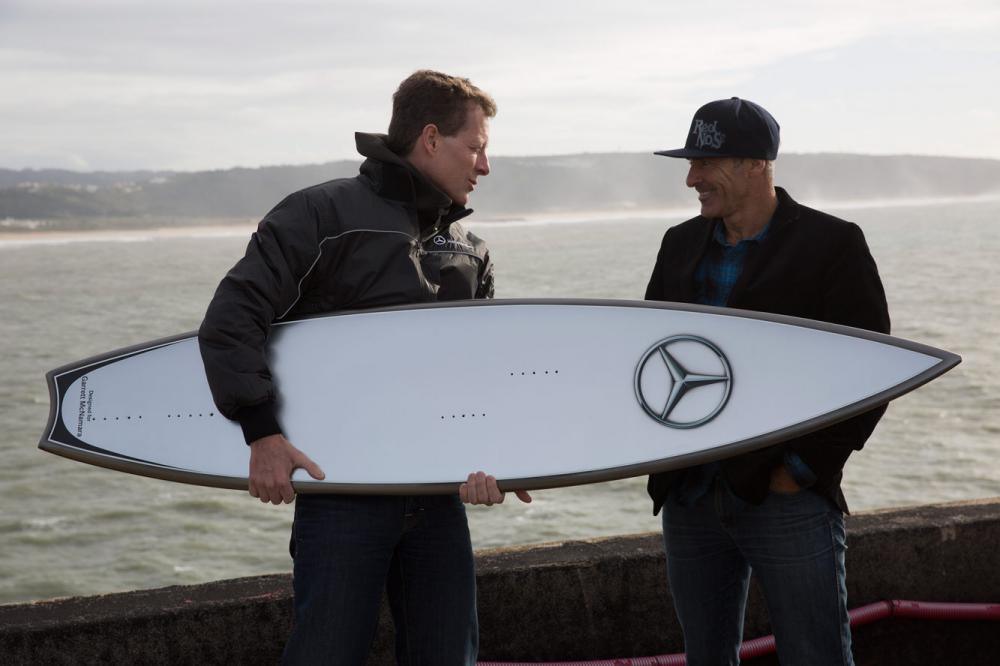 Image principale de l'actu: Le surf facon mercedes 