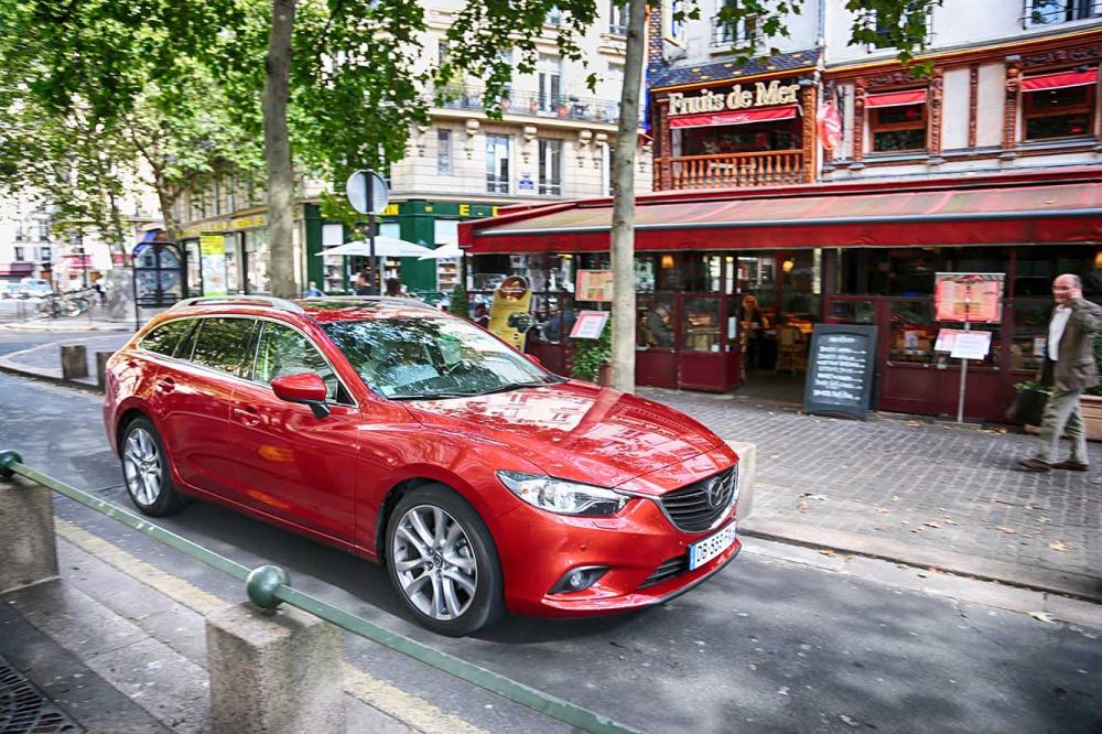 Image principale de l'actu: Essai Mazda6 diesel : un break bien affuté