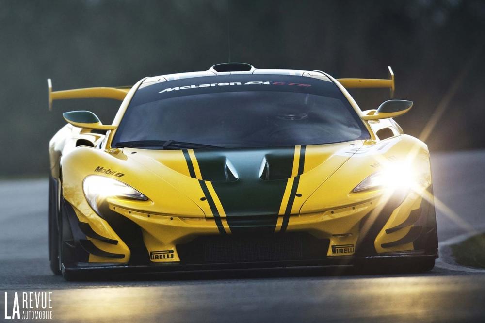 Image principale de l'actu: Mclaren p1 gtr presentee a geneve dans une livree exclusive 