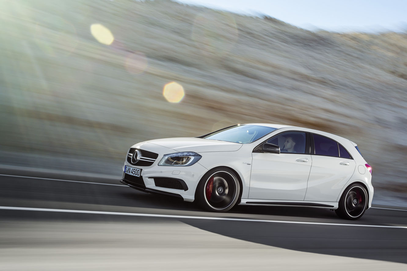 Image principale de l'actu: Une mercedes classe a45 amg plus puissante a venir 