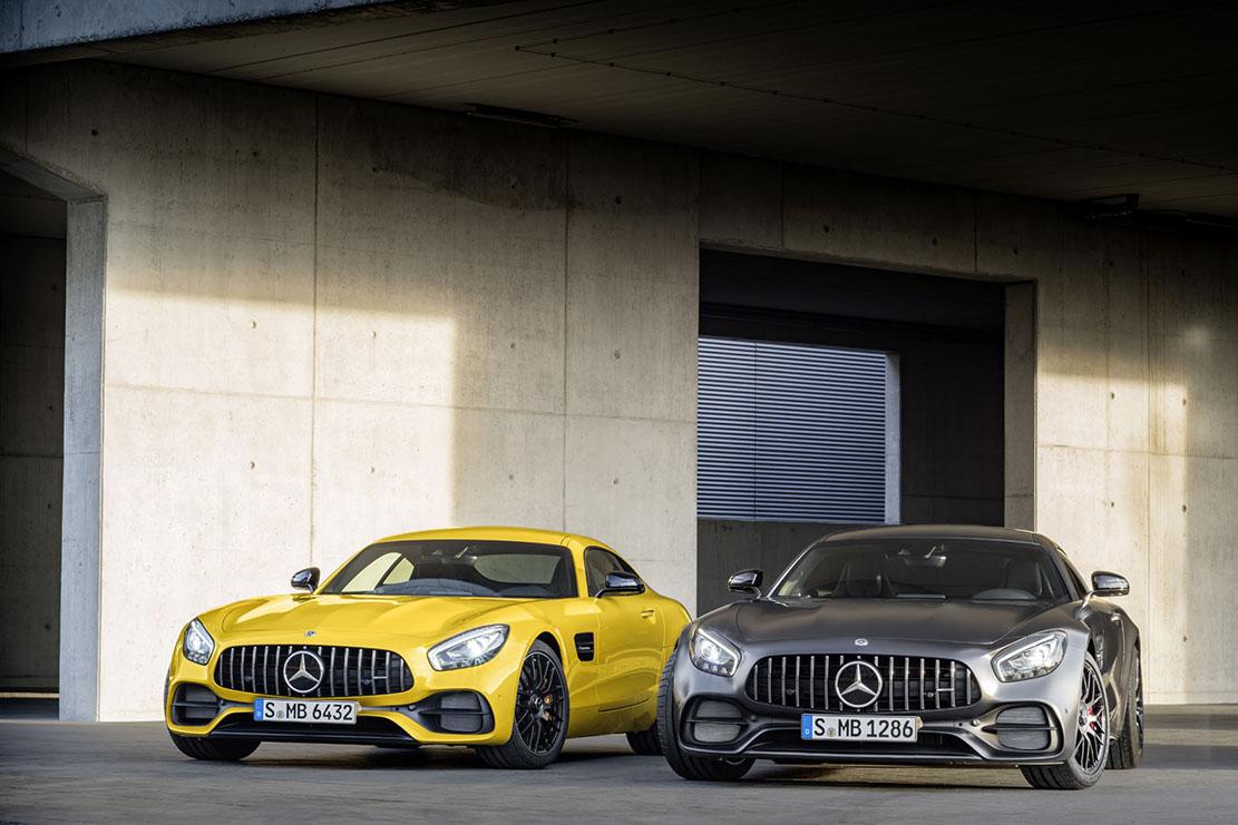 Image principale de l'actu: Mercedes amg gt plus de puissance et une version gt c de 557 ch 