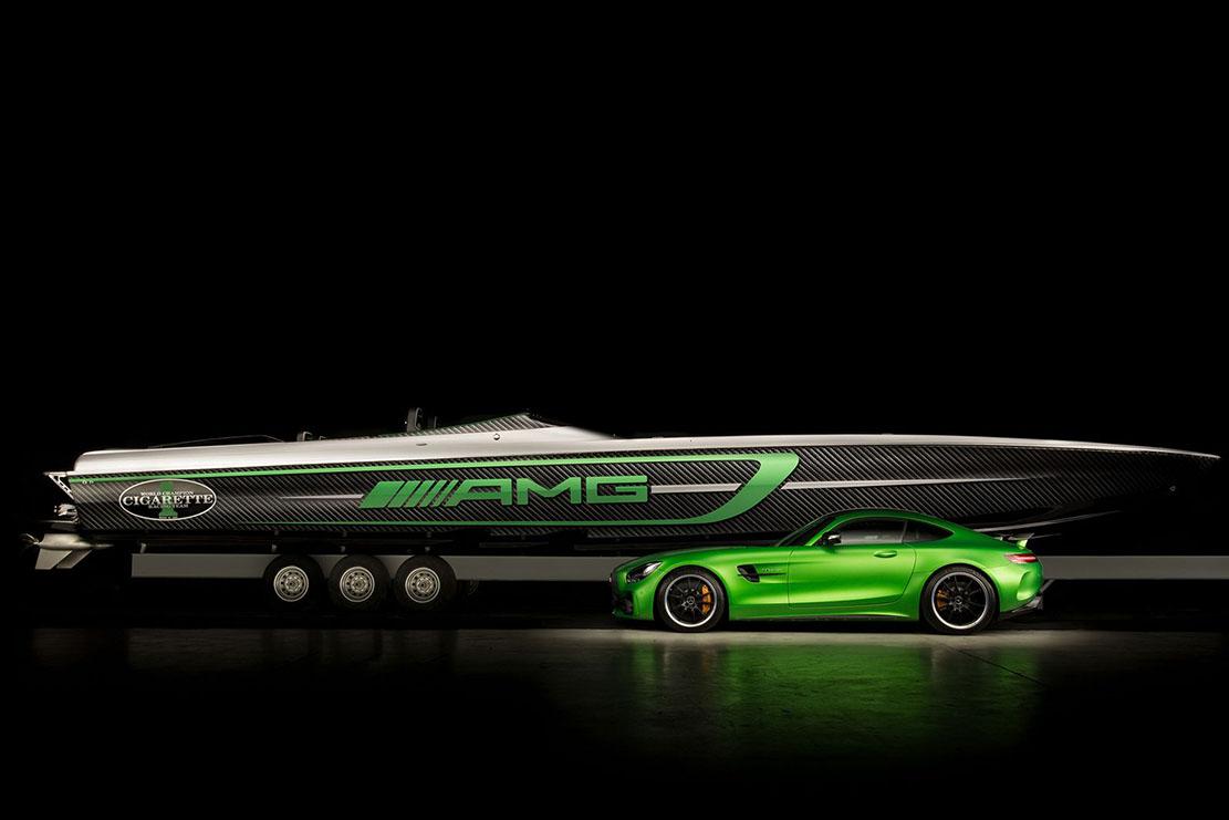 Image principale de l'actu: Cigarette marauder 50 amg l amg gt r des mers 