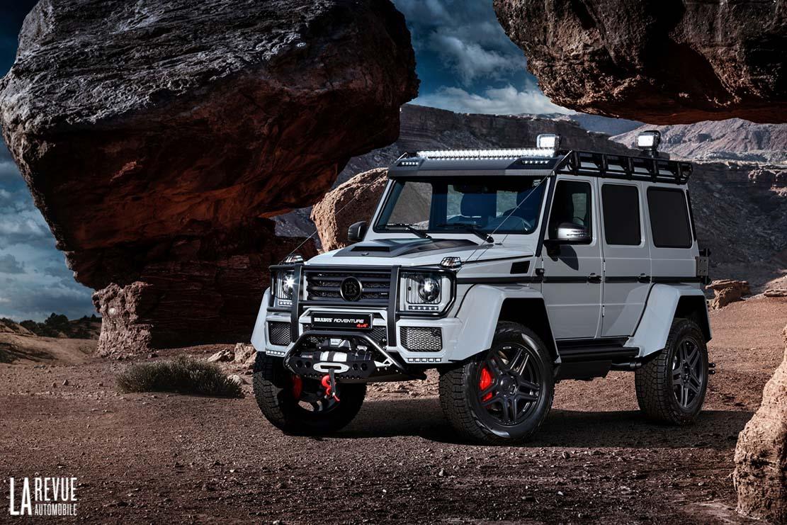 Image principale de l'actu: Brabus 550 adventure 4x4sup2 pour faire face a une attaque de dinausores 