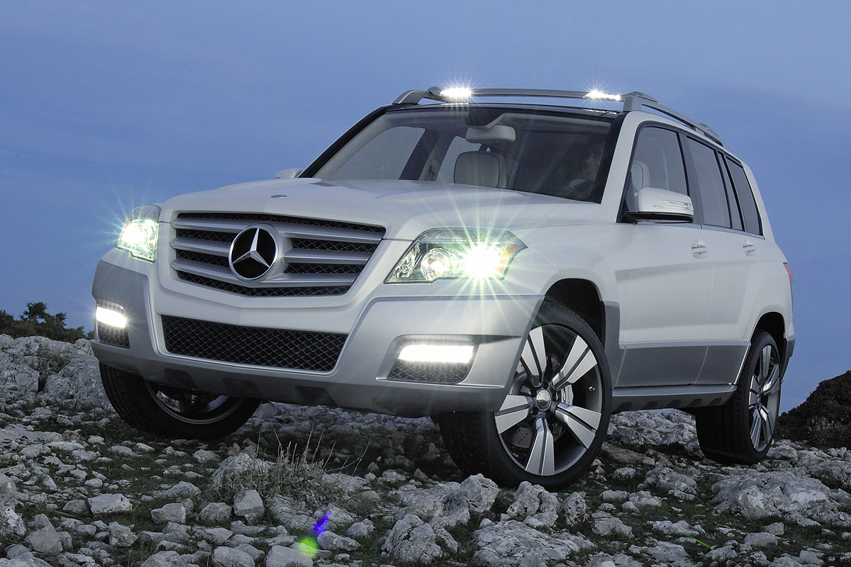 Image principale de l'actu: Mercedes glk la replique au bmw x3 