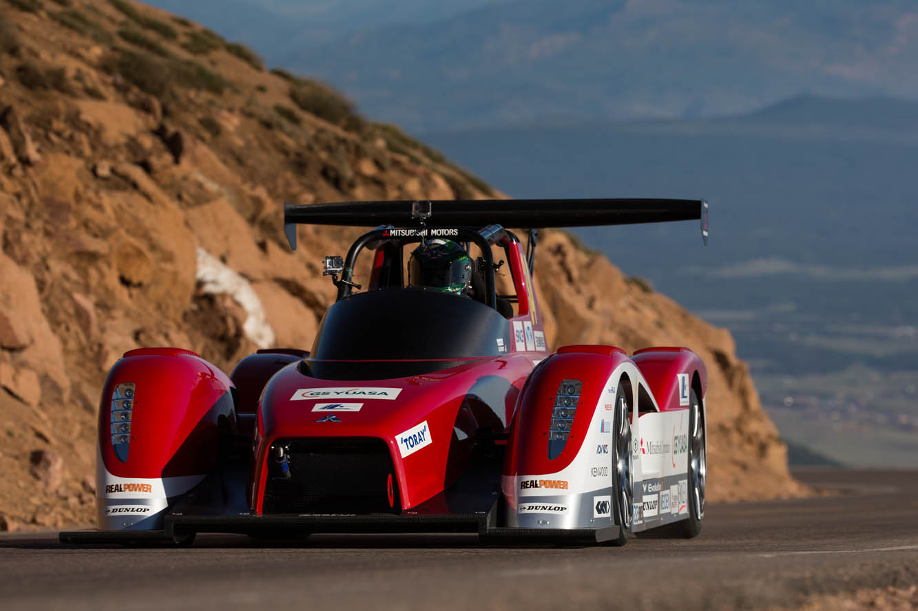 Image principale de l'actu: Mitsubishi miev evolution ii l electrique pour pikes peak 