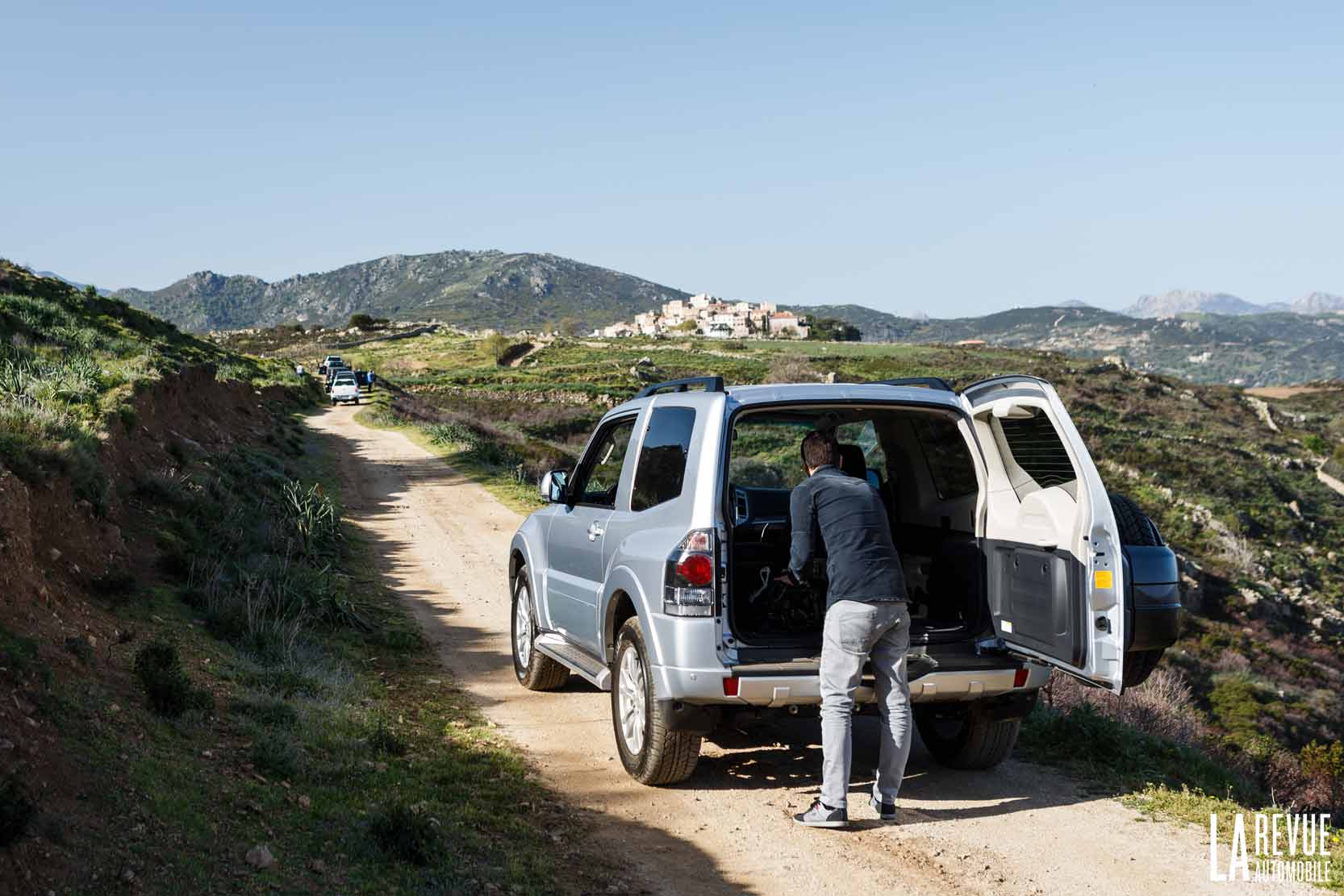 Essai du Mitsubishi Pajero, un 4x4 dans la pampa en Corse