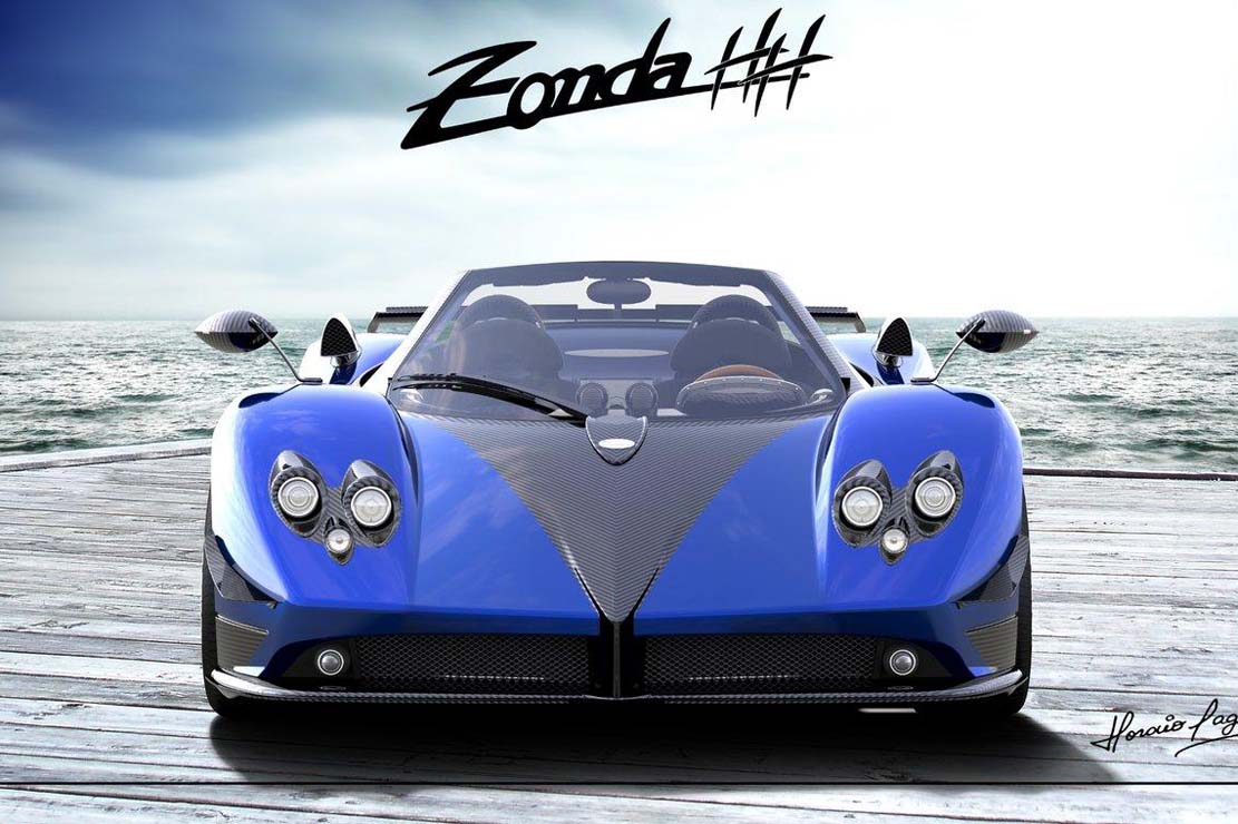 Image principale de l'actu: Pagani zonda hh exemplaire unique 