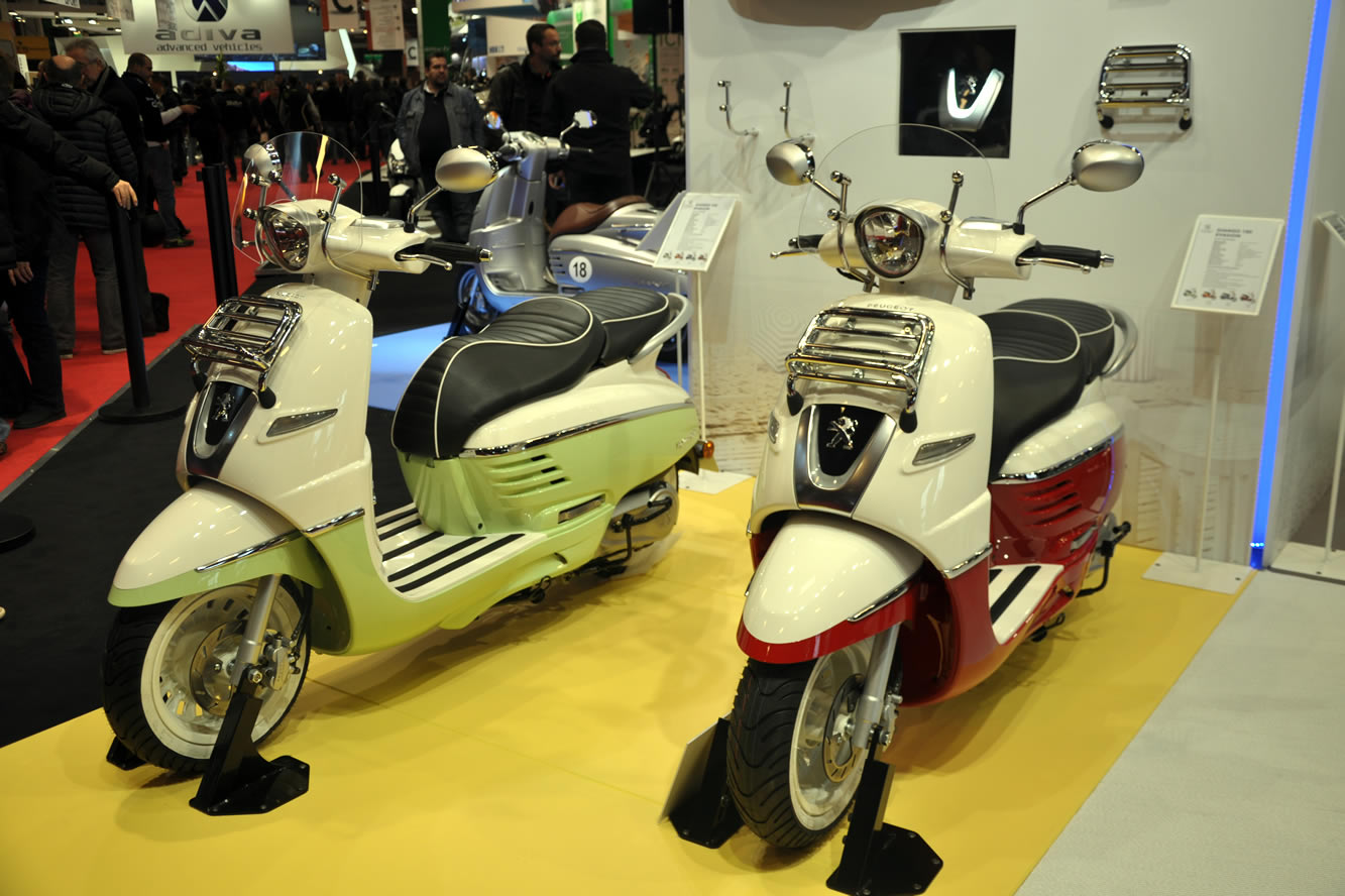 Image principale de l'actu: Peugeot conjugue le passe au futur avec son scooter django 