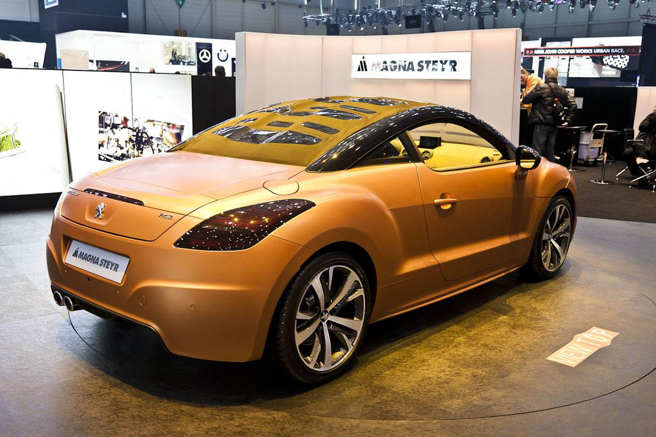 Image principale de l'actu: Galerie peugeot rcz cabrio magna steyr 