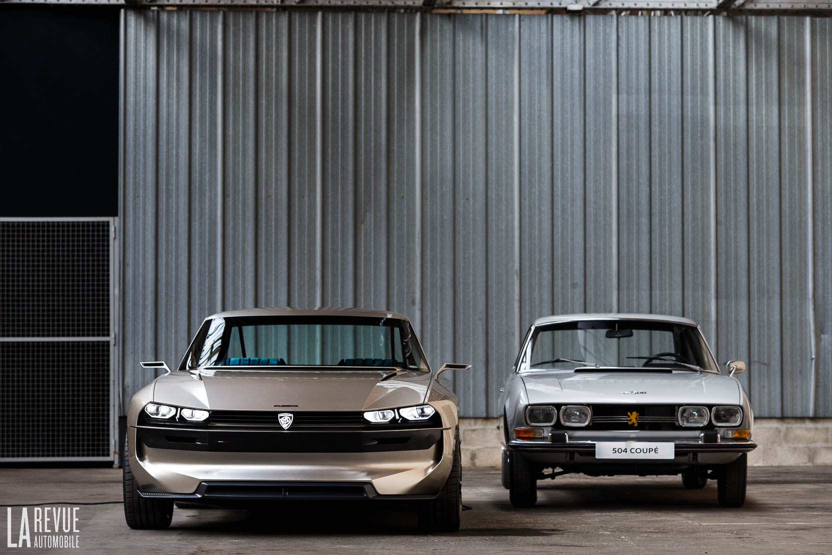 Peugeot e-Legend, le prototype de la Peugeot 504 coupé