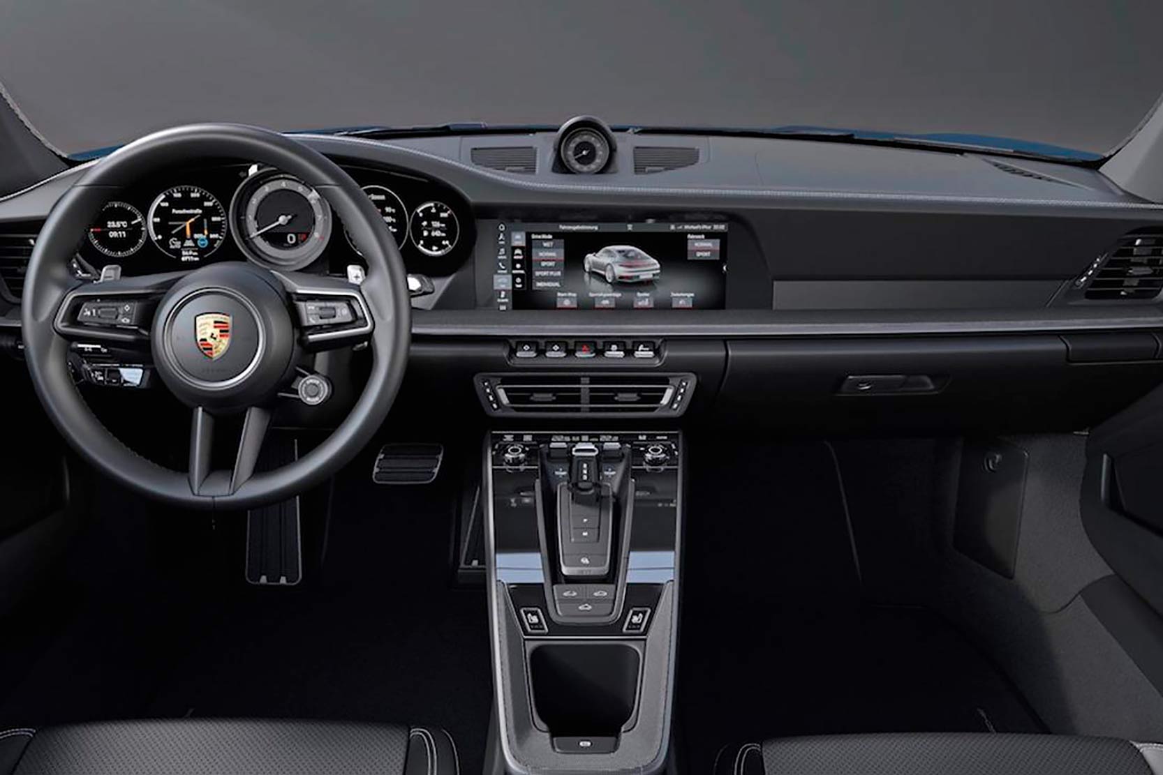 Intérieur Porsche 911 type 992