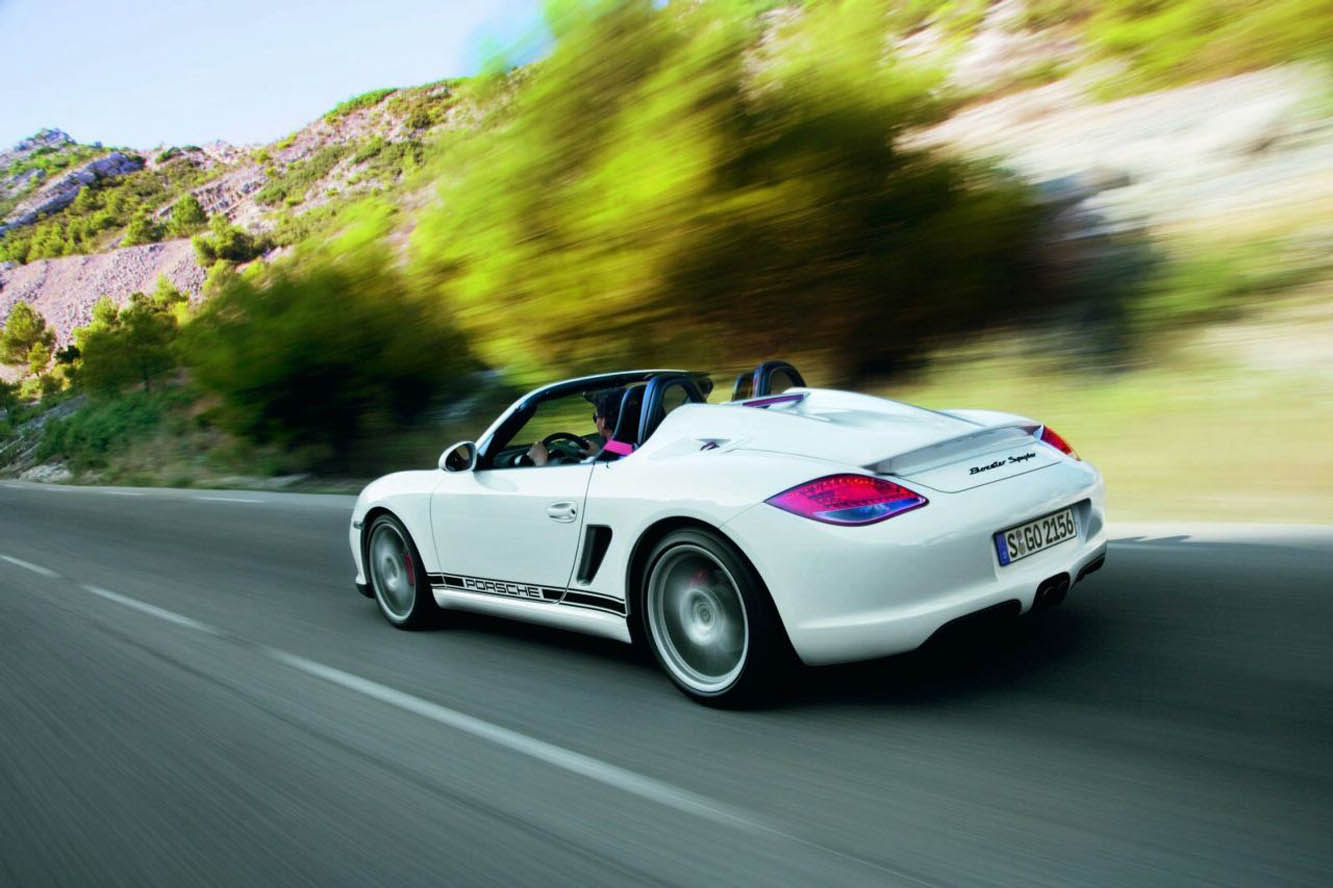 Image principale de l'actu: Porsche boxster spyder 