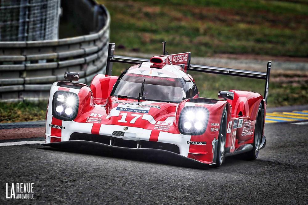 Image principale de l'actu: 24 h du mans journee test compliquee par la pluie porsche devant 