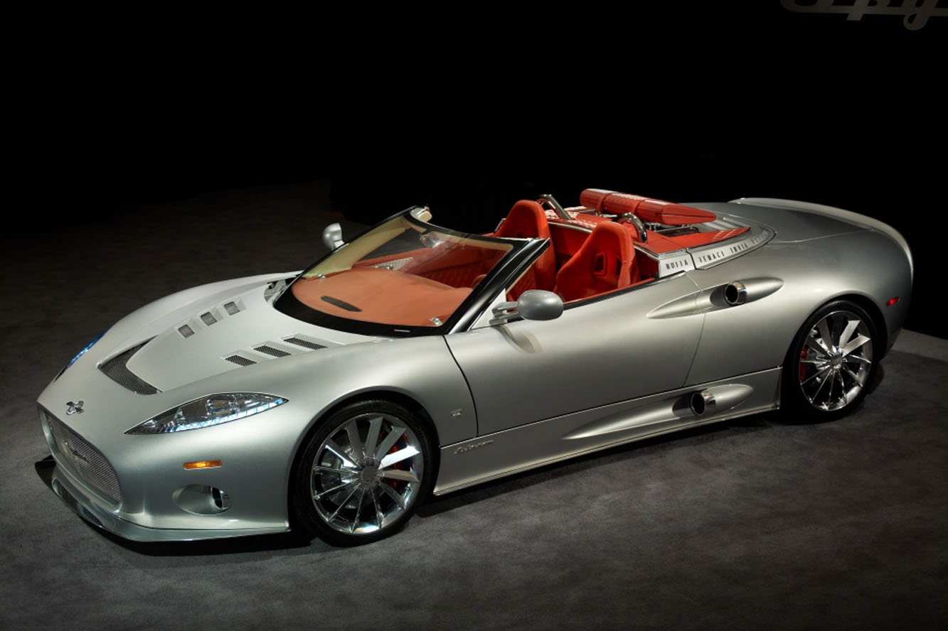 Image principale de l'actu: Nouvelles photos spyker c8 aileron spyder 