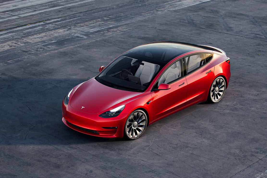 Tesla Model 3 millésime 2022
