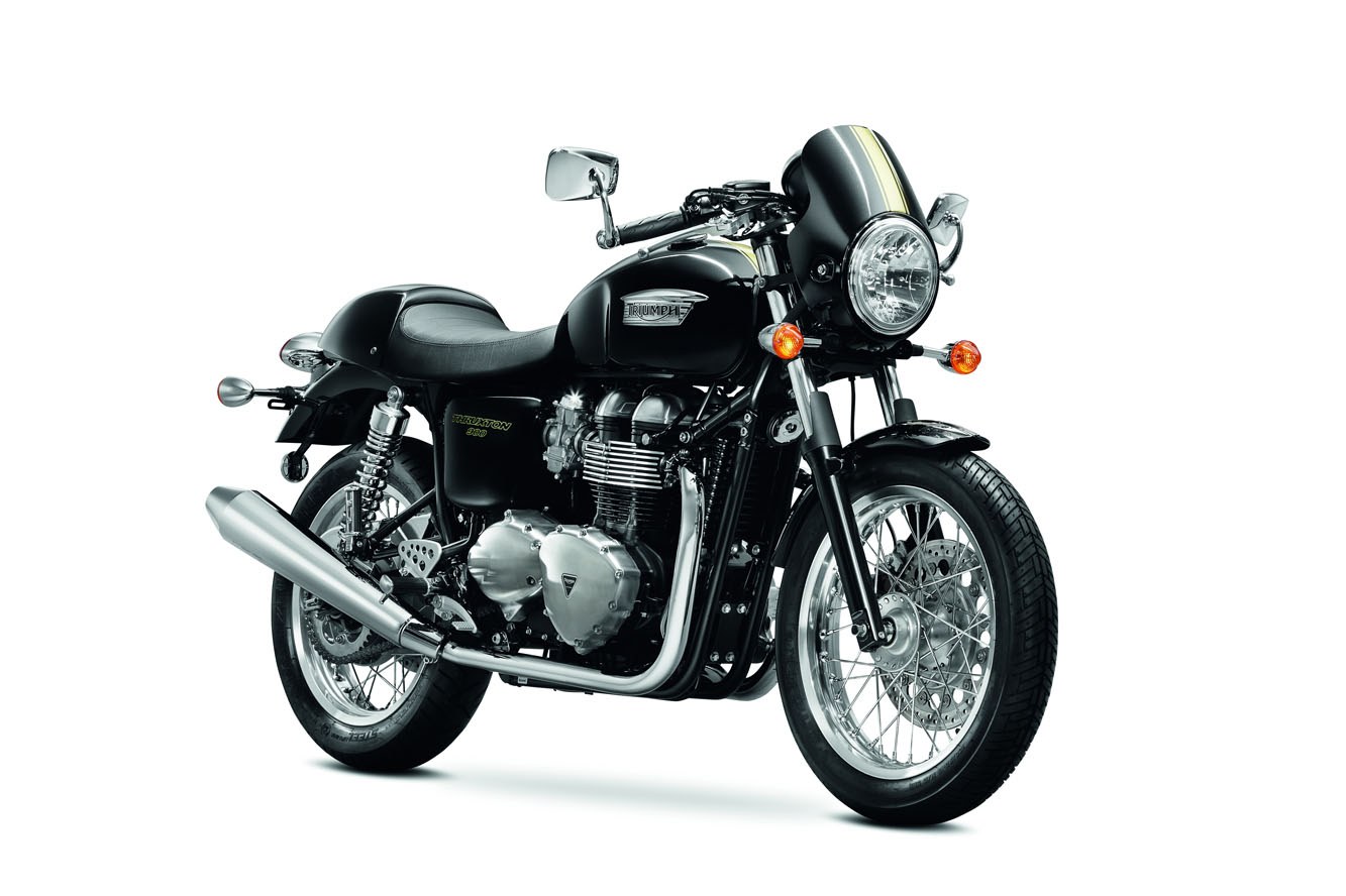 Image principale de l'actu: Triumph thruxton 2014 le style sportif retro 