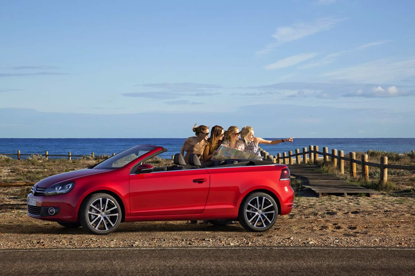 Image principale de l'actu: Lancement mondial de la nouvelle golf cabriolet 