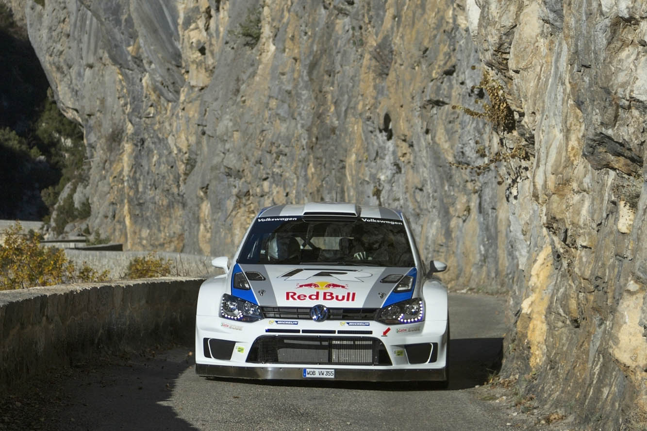 Image principale de l'actu: Sebastien ogier au monte carlo avec sa polo r wrc 