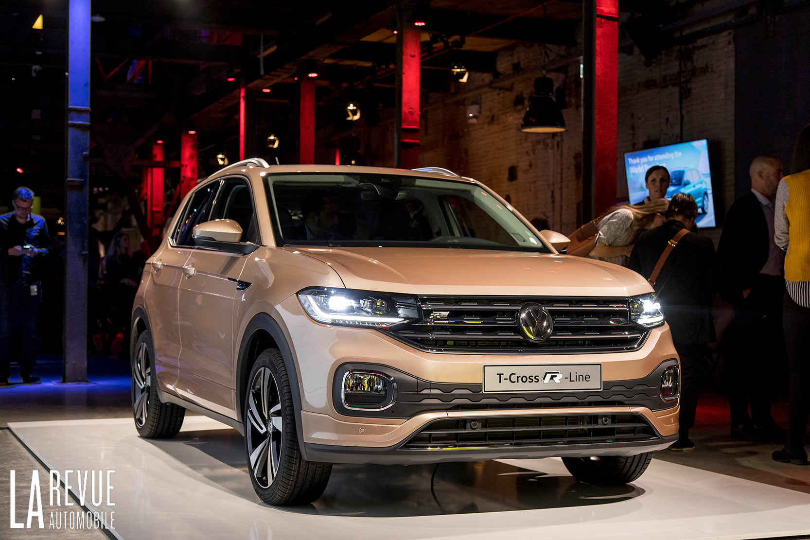 Volkswagen T-Cross en première mondiale