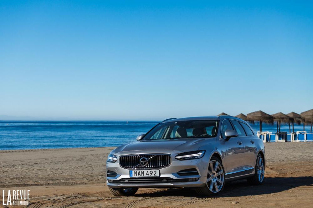 Image principale de l'actu: Essai Volvo V90 : le grand break Volvo, sait y faire !