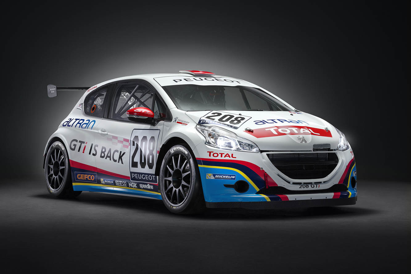 La peugeot 208 gti aux 24 heures du nurburgring 