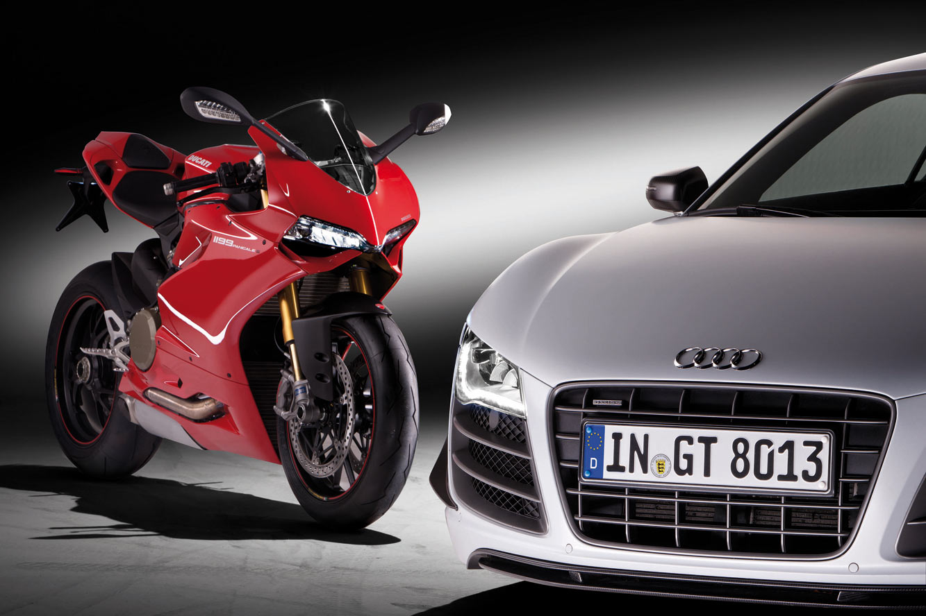 Image principale de l'actu: Ducati tend la perche a audi 