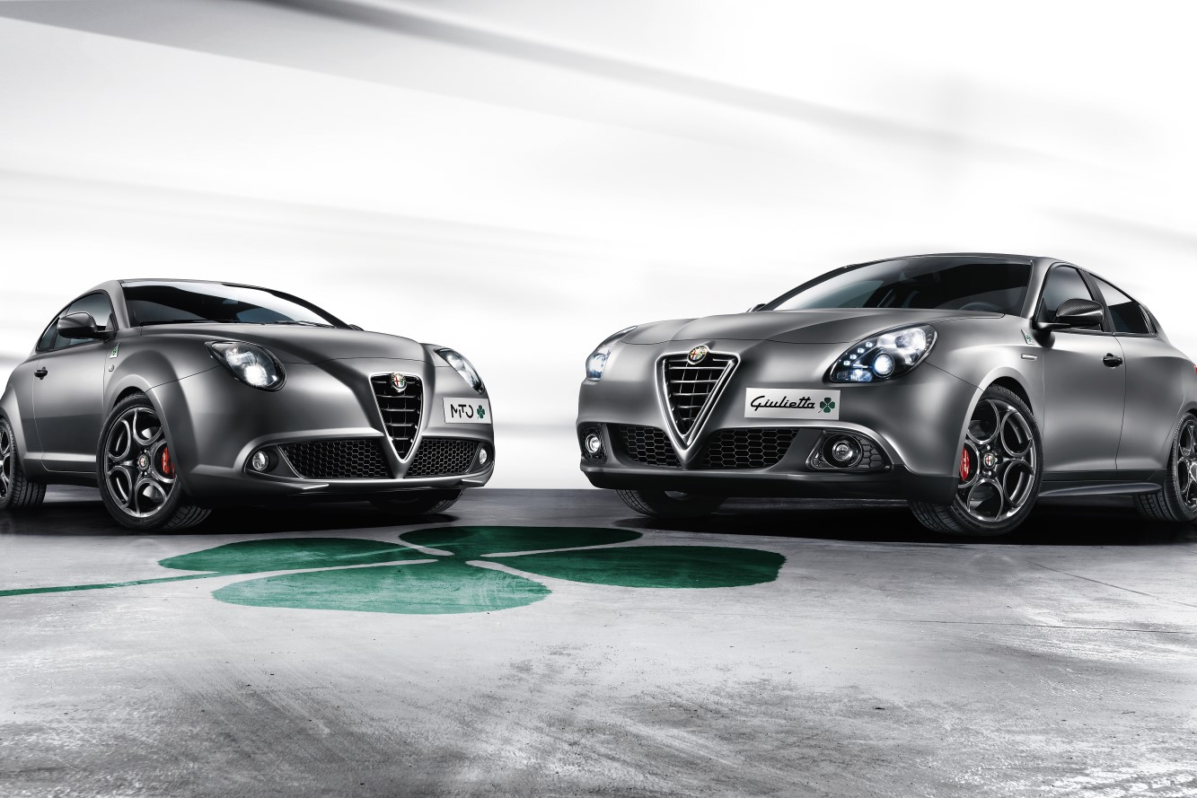 Les nouvelles alfa mito et giulietta quadrifoglio verde a geneve 