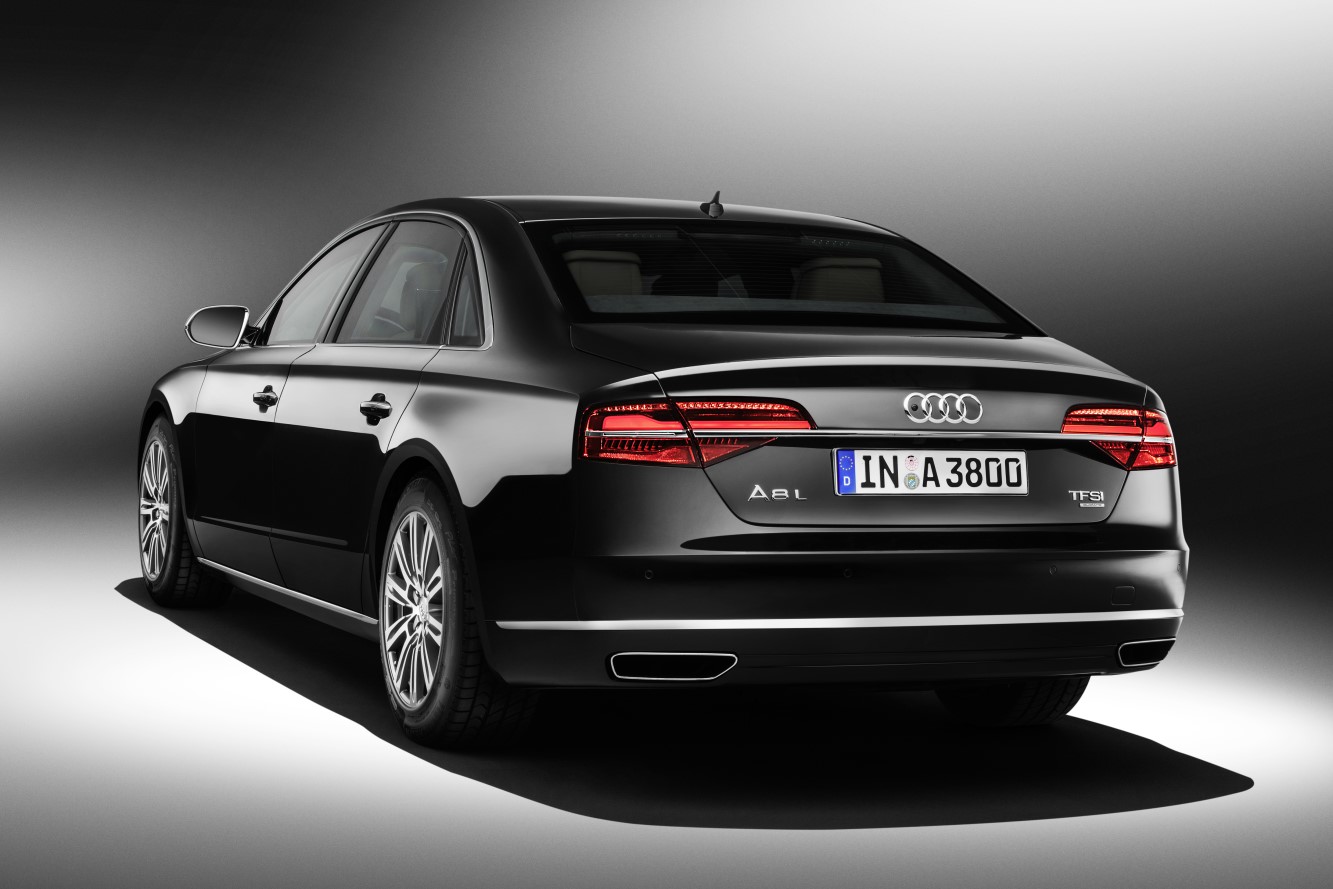 Audi A8 L security : à l'épreuve des balles